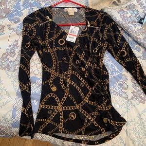 Michael Kors long sleeve blouse
